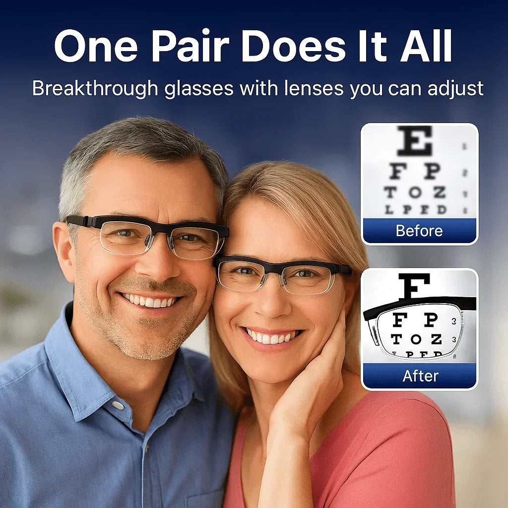 【ADJUSTABLE FOCUS GLASSES】See Every Moment Clearly With Alisanda!