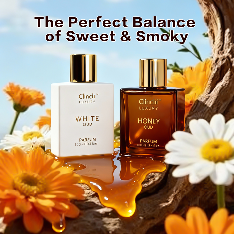 Final 3 Hours 60%OFF🔥Luxury's  Fragrance Set with Honey Oud & White Oud Perfume for Men & Women